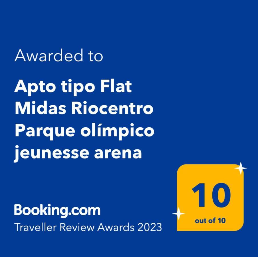 Apto tipo Flat Midas Riocentro Parque olímpico jeunesse arena Rio de Janeiro Exterior foto